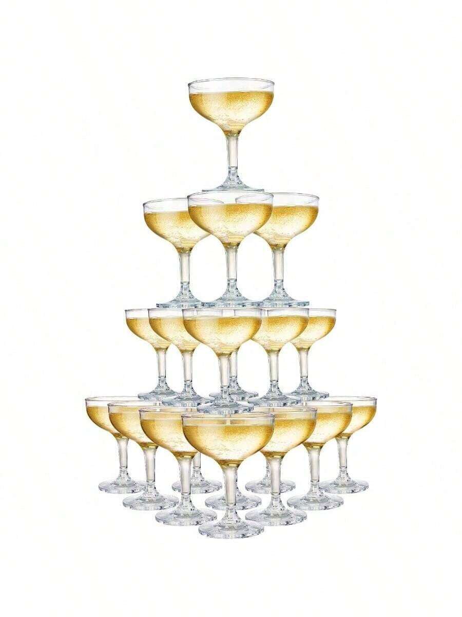 Conjunto de 20 copos de cockta - Home Bar Set avaliação e preço