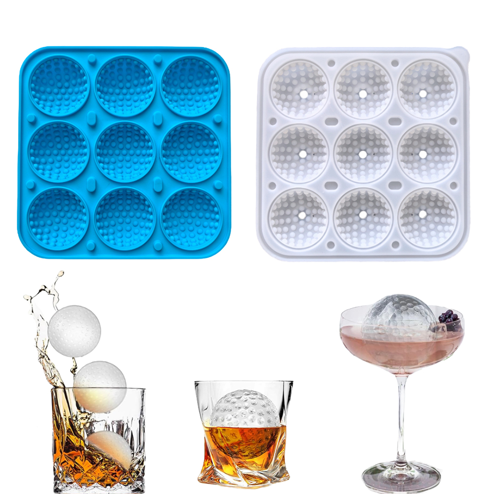 Bola de golfe de 9 cavidades c - Ice Mold Sphere avaliação e preço